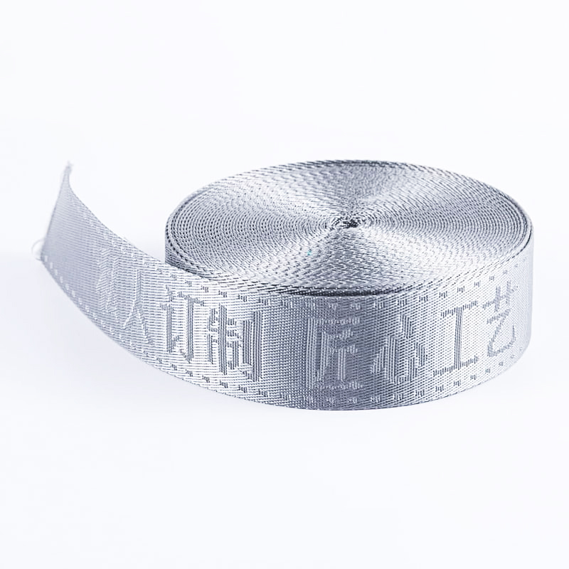 Sangle Jacquard imitation Nylon de 4.2cm, pour vêtements, chaussures, chapeaux, accessoires