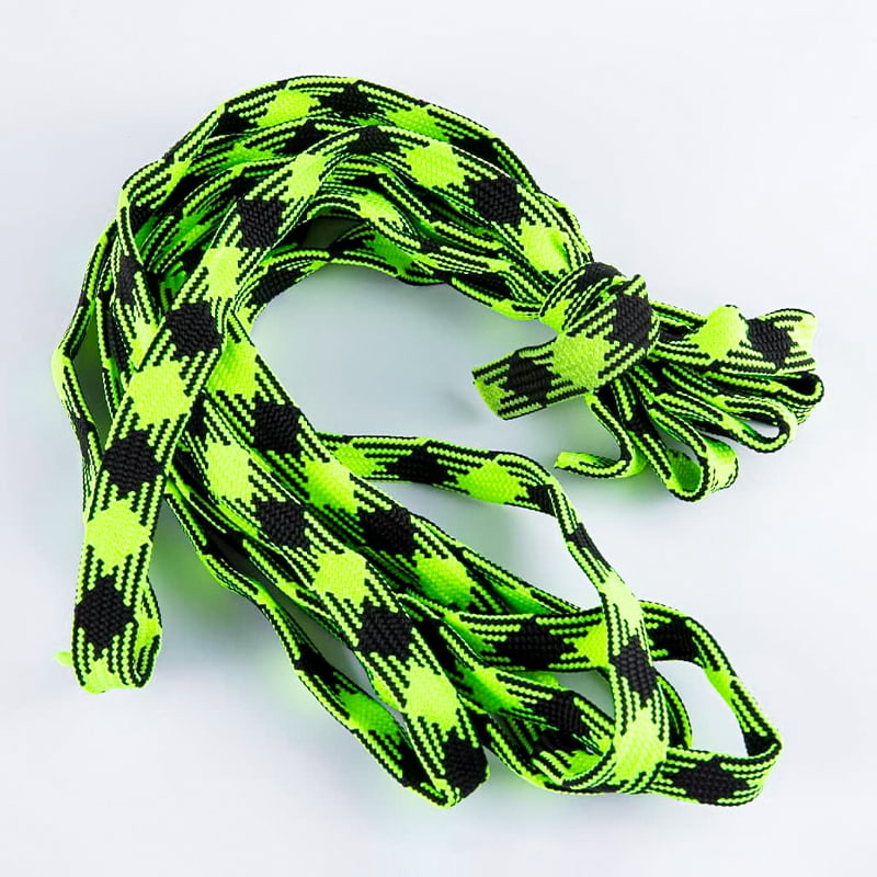 Ruban creux en tricot de câble en polyester de 2,2 cm avec surjet double face pour accessoires de bagages